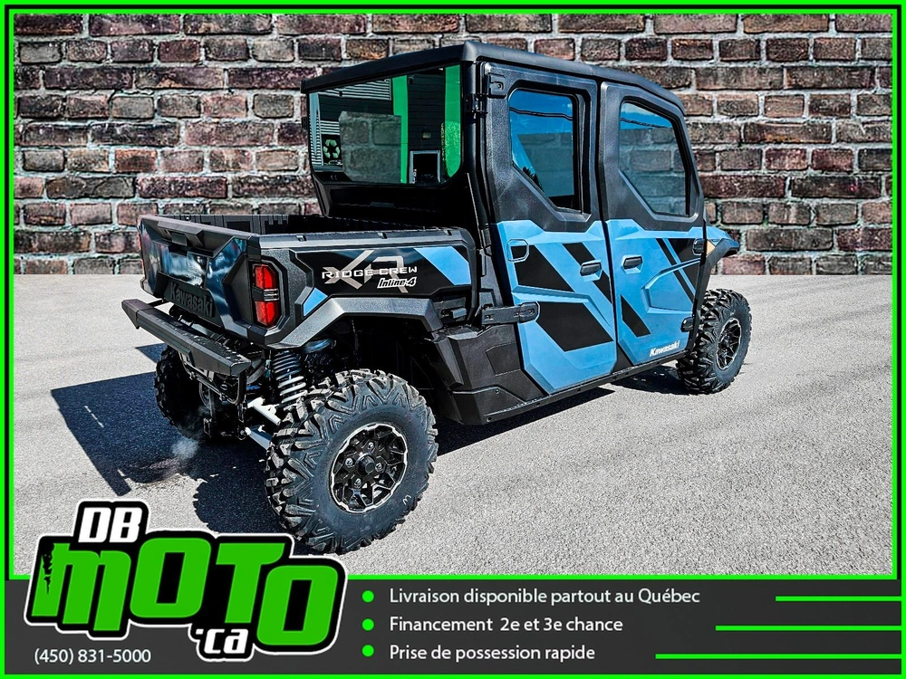 Kawasaki Ridge Xr Crew Limited 5 Places ** Aucun Frais Caché ** 2025 alt