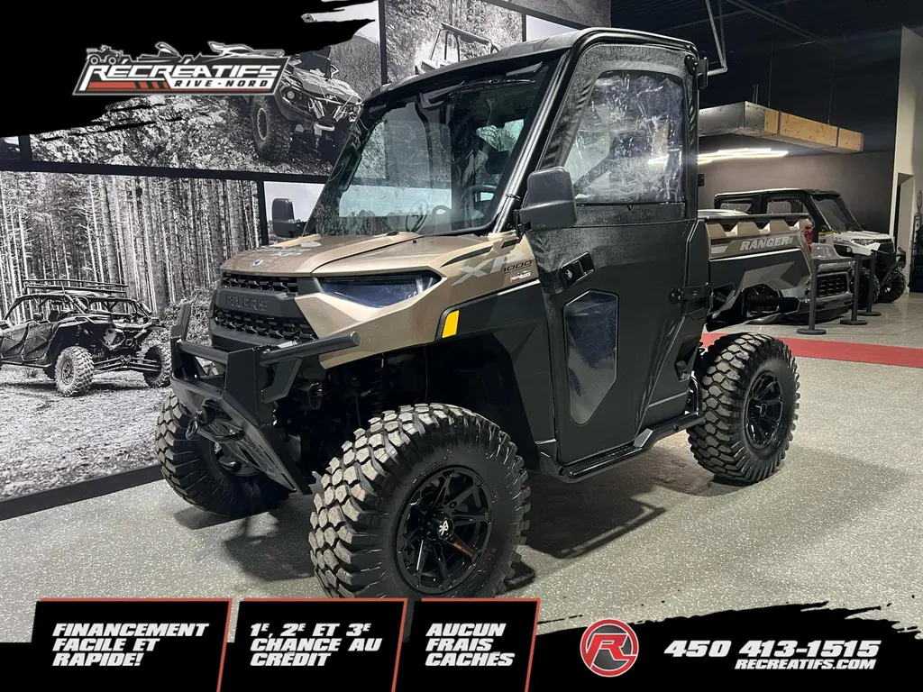 2023 Polaris RANGER XP 1000 PREMIUM CAB **CHABINE CHAUFFÉE!!**