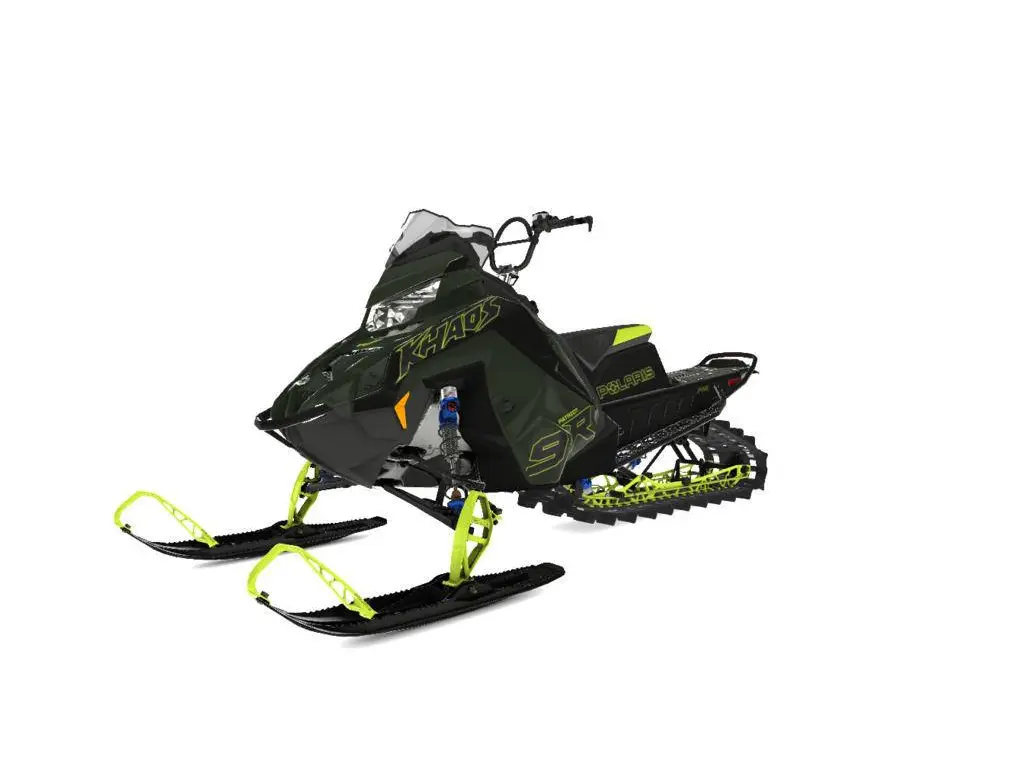 2024 Polaris Patriot 9R RMK Khaos Slash 146 Premium Army Green 