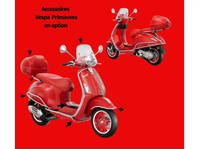 2025 Vespa Primavera 50 ÉDITION RED