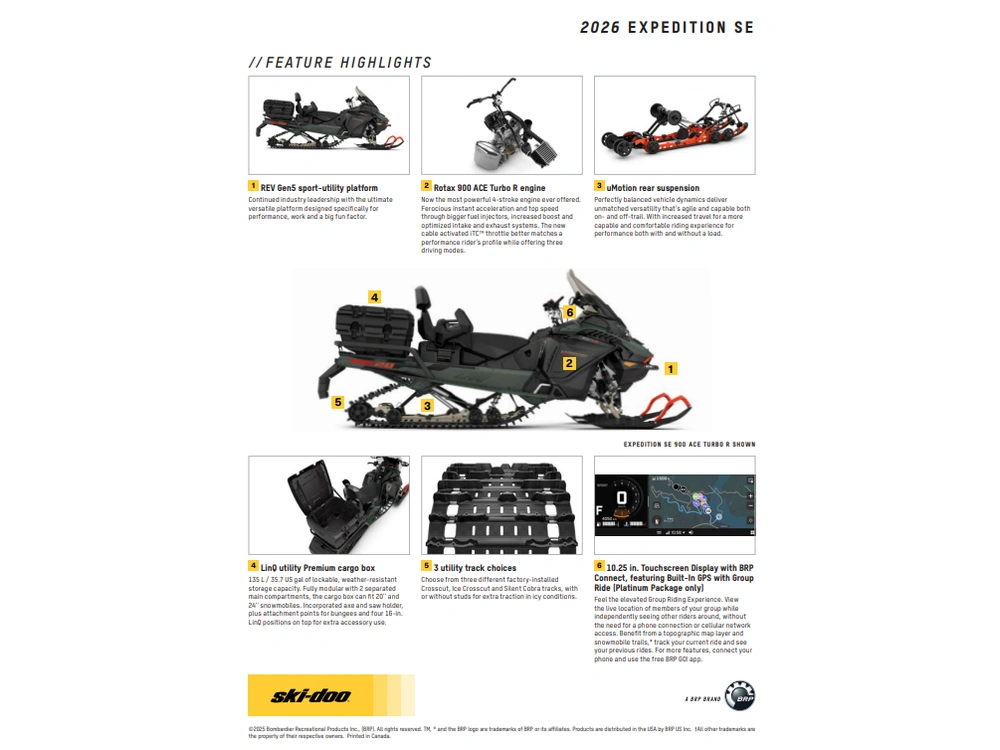 2026 Ski-doo Expedition Se 900 R 1.5 alt