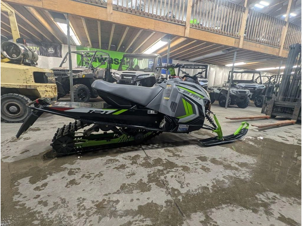 2022 Arctic Cat Blast Zr 4000 Dynamic Charcoal/medium Green alt