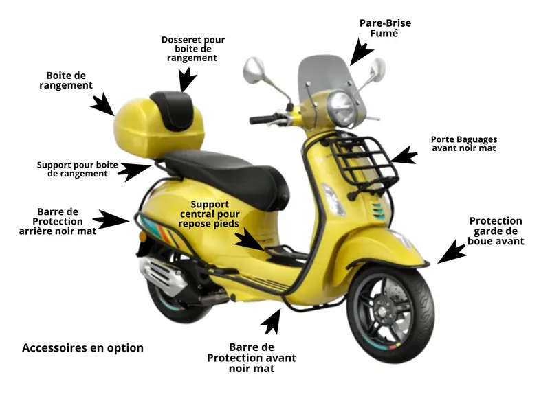 2025 Vespa Primavera 50 ÉDITION RED