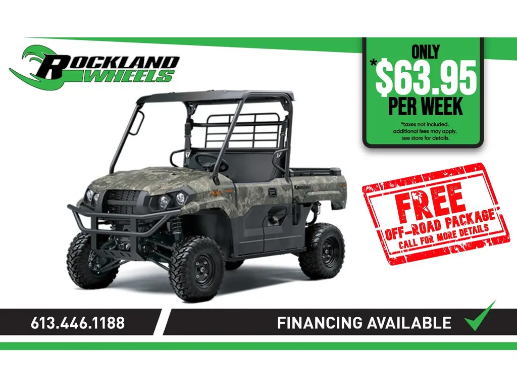 Kawasaki MULE PRO-MX EPS CAMO 2025