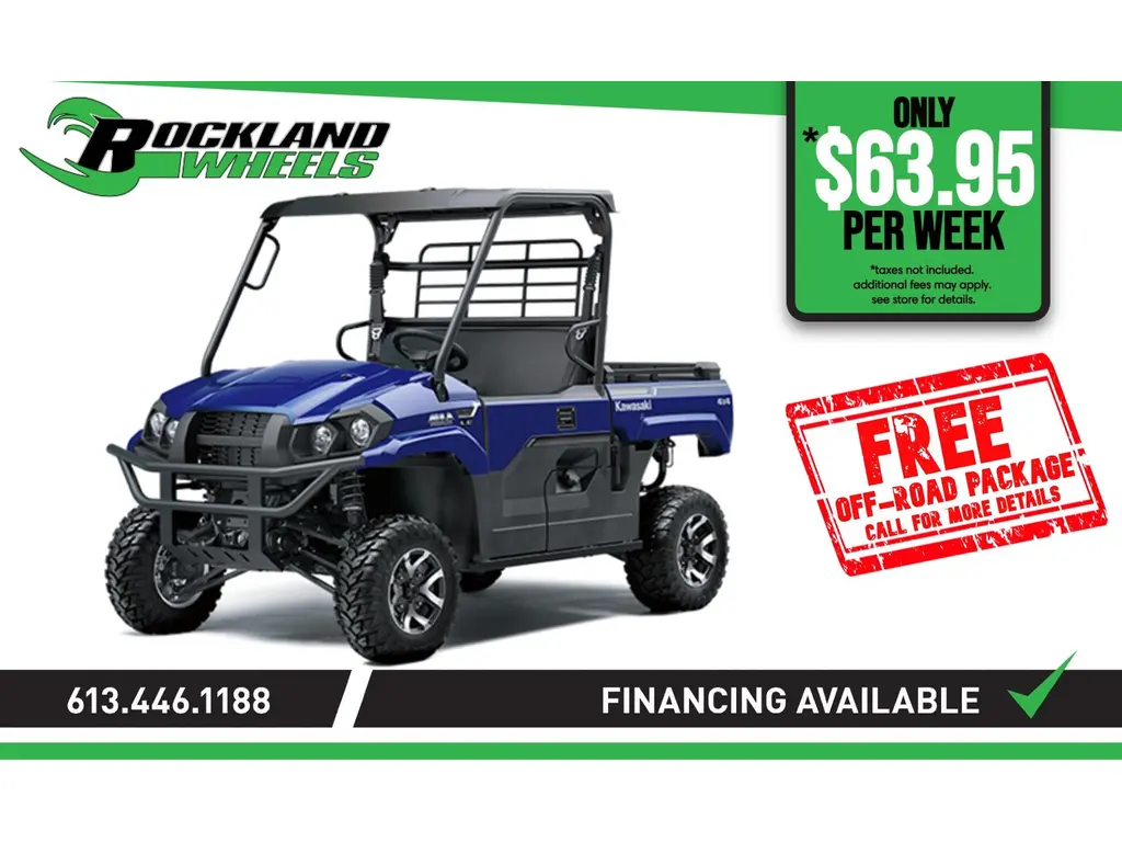2025 Kawasaki MULE PRO-MX EPS LE