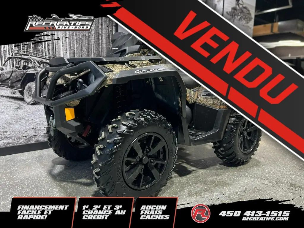 2019 Can-Am OUTLANDER 650 XT MOSSY OAK