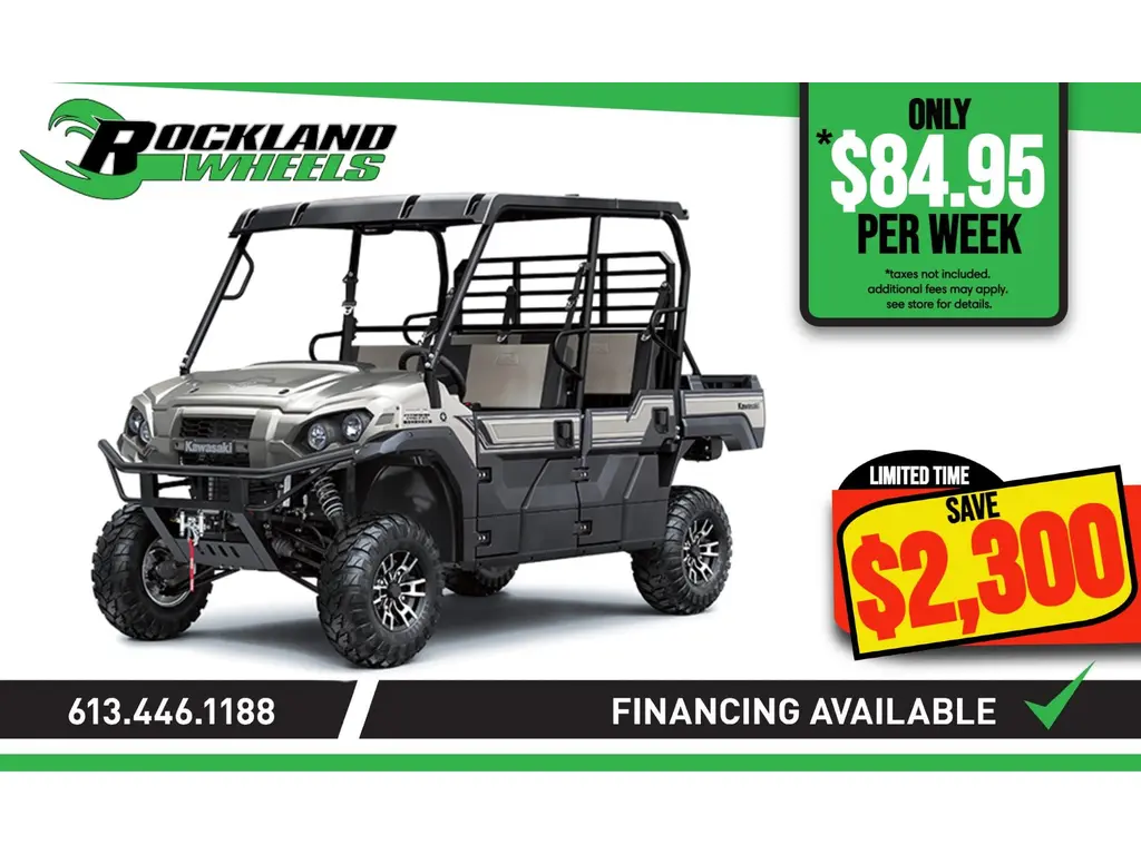 2024 Kawasaki MULE PRO-FXT 1000 RANCH 