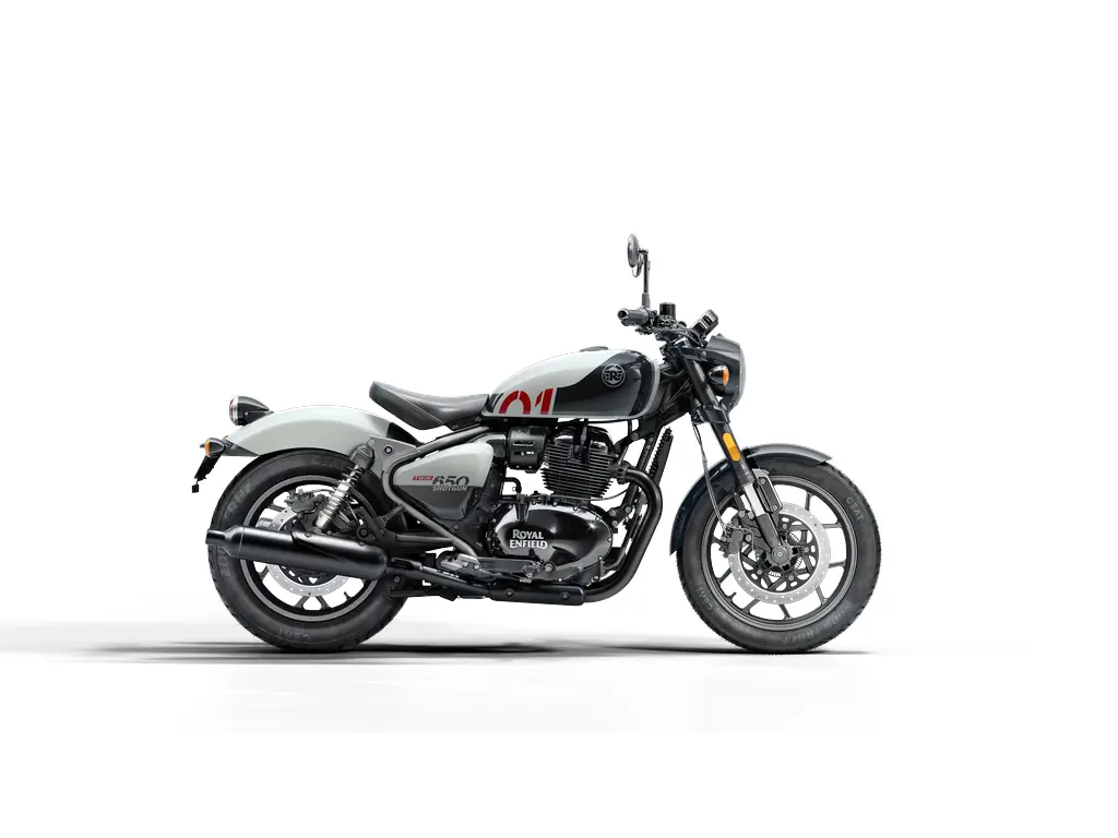 2024 Royal Enfield SHOTGUN 650 TOP. - STENCIL WHITE