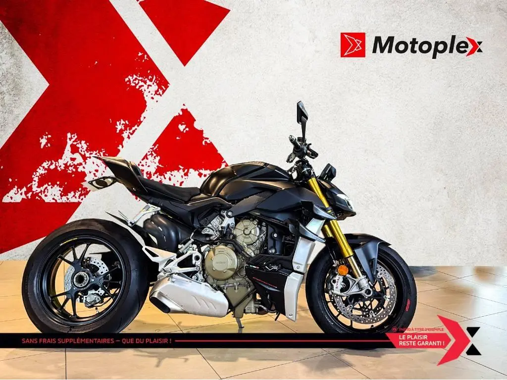 2022 Ducati STREETFIGHTER V4S BLACK