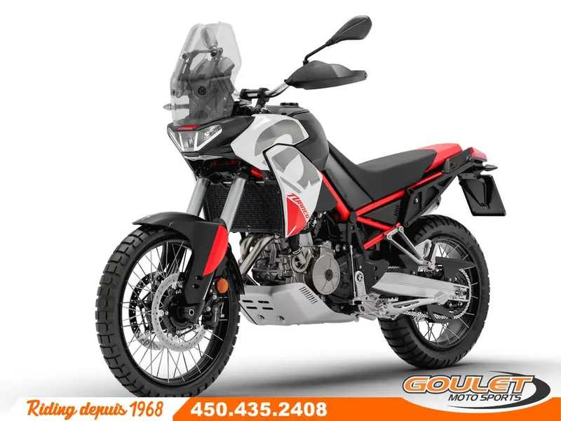 2025 Aprilia TUAREG 660 HAILSTROM WHITE
