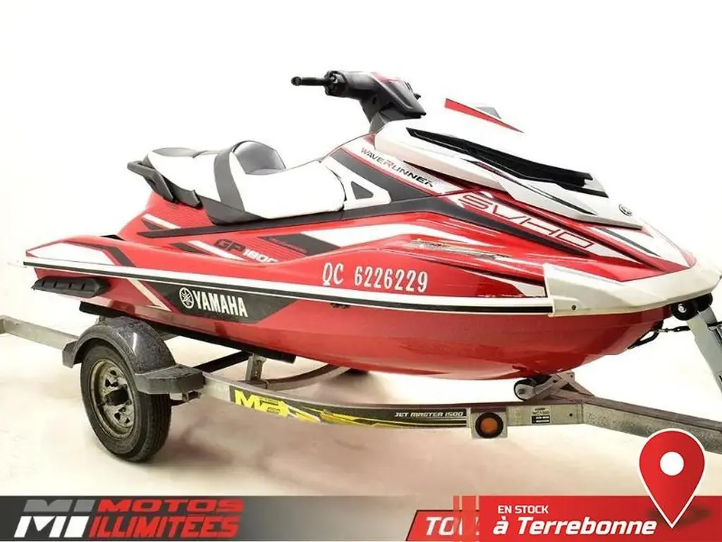 2018 Yamaha Waverunner GP1800T SVHO