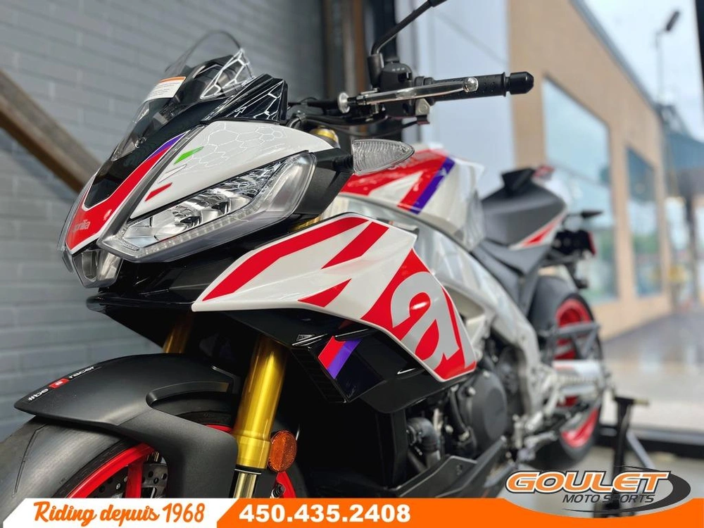 Aprilia Tuono V4 1100 Factory White Speed White Speed 2023 alt