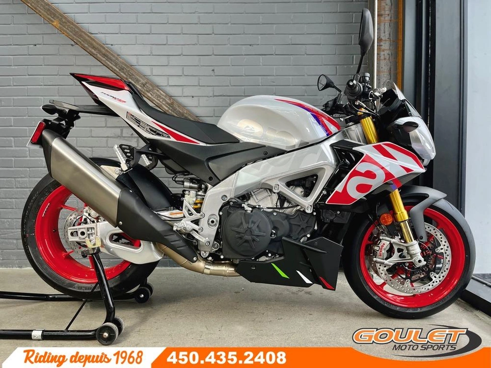 Aprilia Tuono V4 1100 Factory White Speed White Speed 2023 alt
