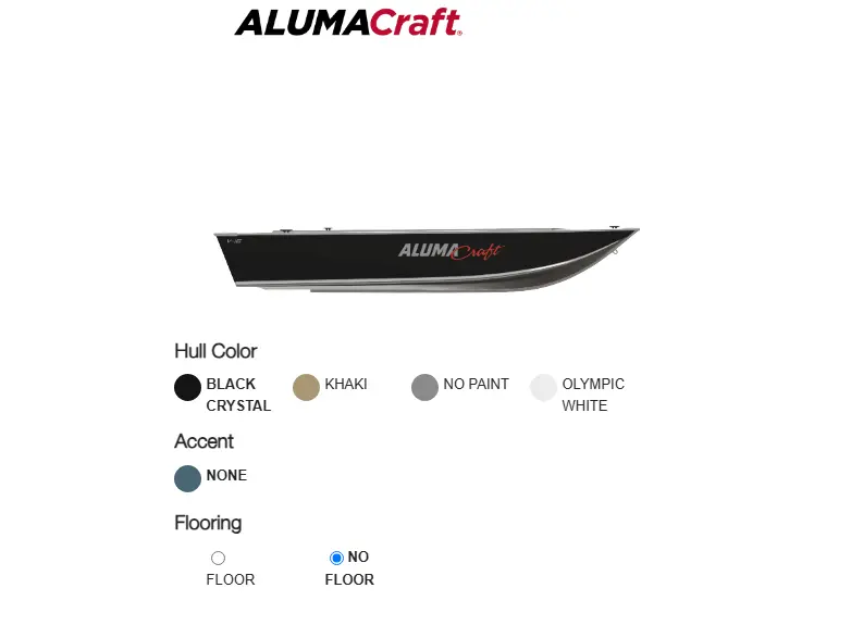 2024 AlumaCraft V14 NO-FLOOR