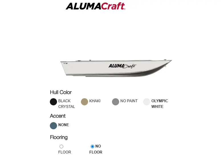 2024 AlumaCraft V14 NO-FLOOR