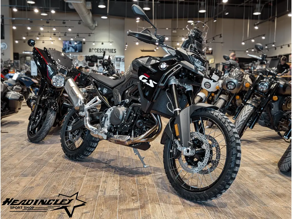 2025 BMW F 900 GS // Black Storm Metallic 