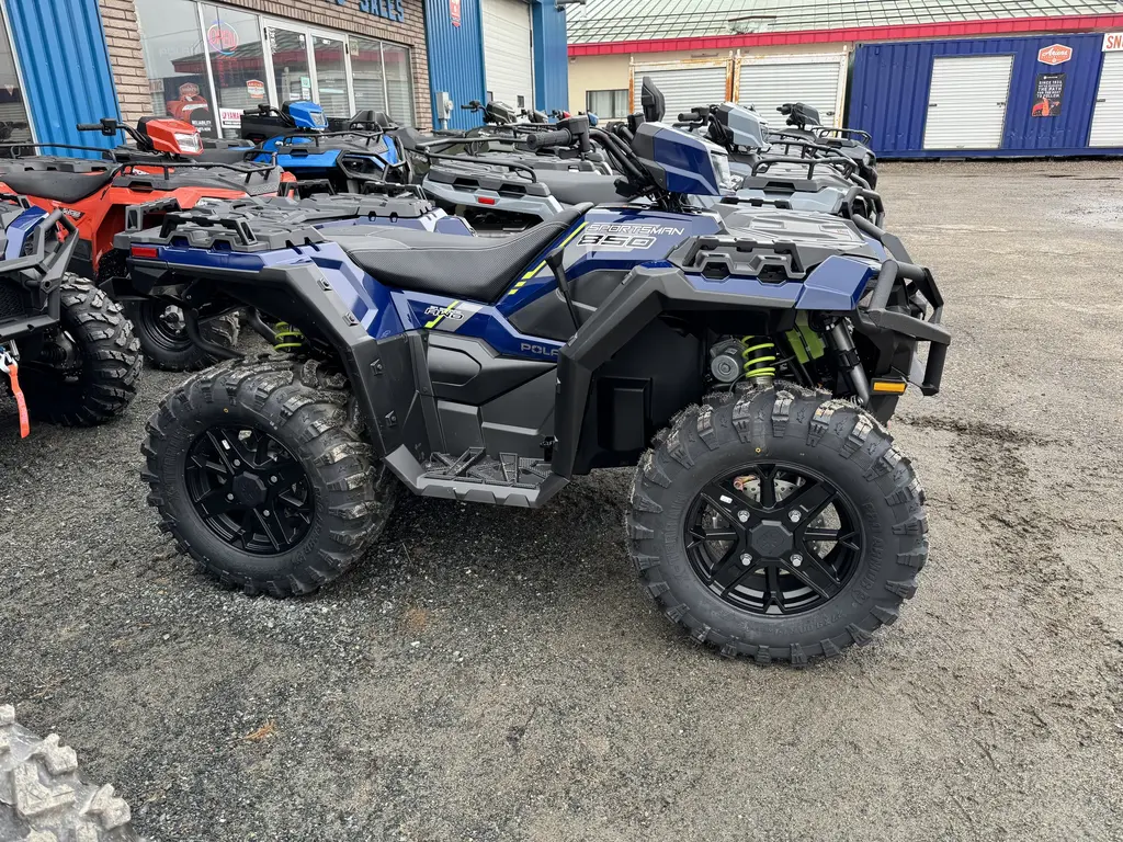 2025 Polaris SPORTSMAN 850 ULTIMATE TRAIL,SPRINGFIELD BLUE