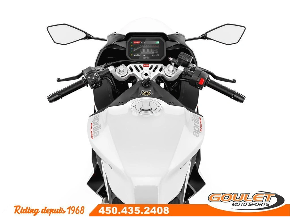 2025 Aprilia Rs 457 Opalescent Light alt