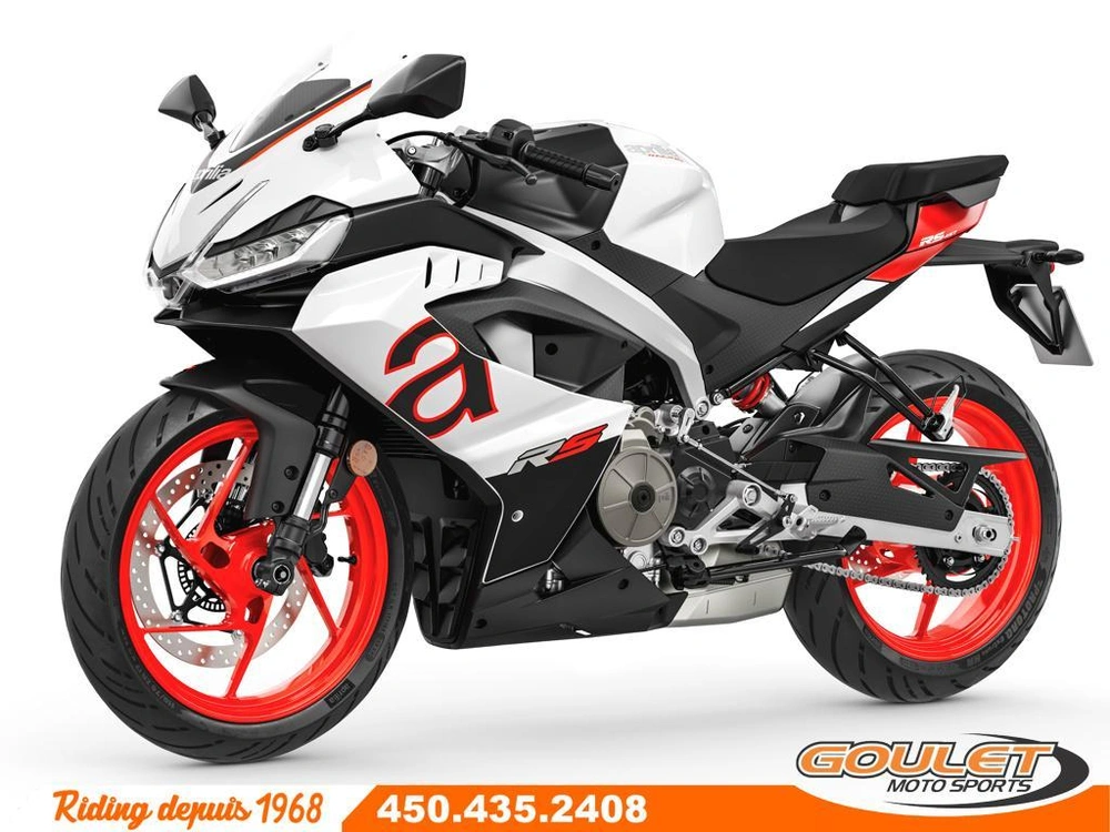 2025 Aprilia Rs 457 Opalescent Light alt