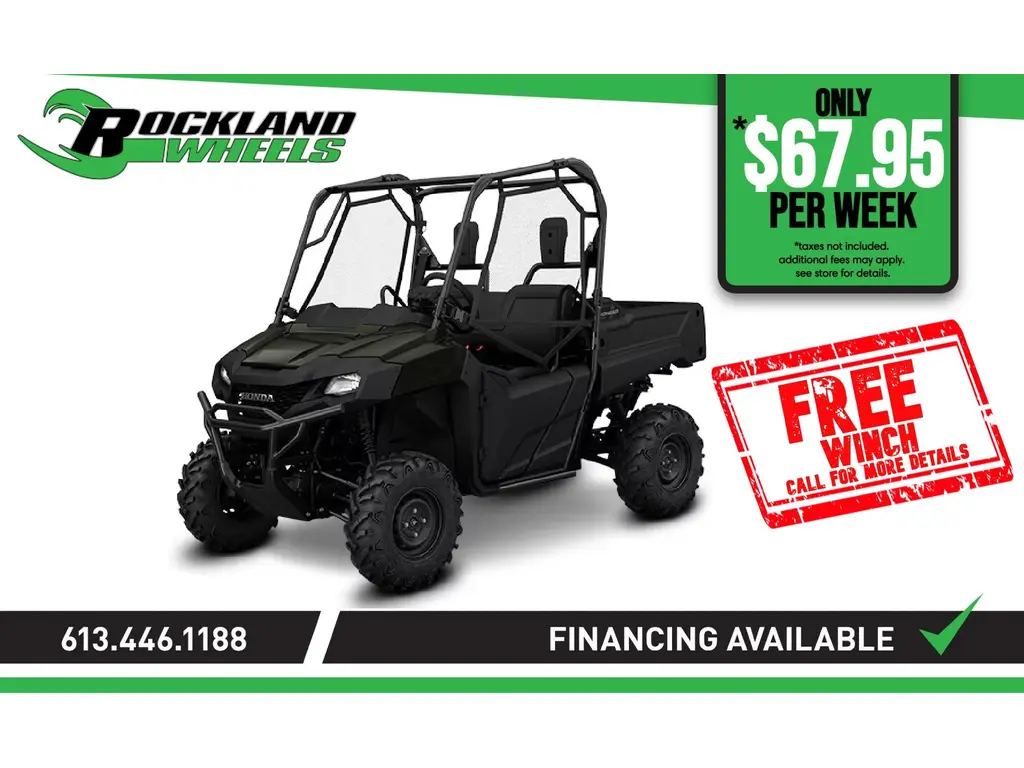 2025 Honda PIONEER 700-2P DELUXE