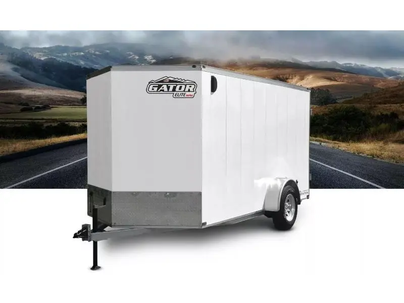 2024 Gator Remorque Fermée Galvanisée Gator Élite 6 x 12 3500 lb