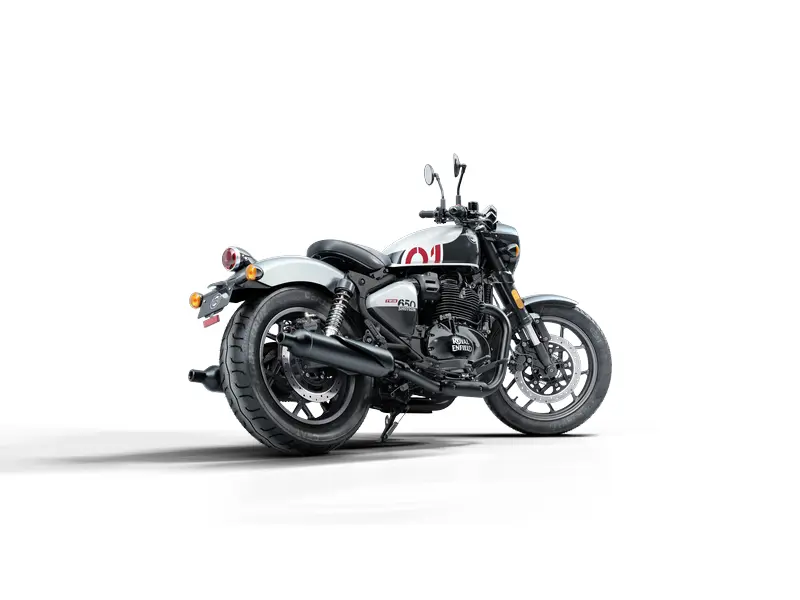 Royal Enfield SHOTGUN 650 TOP. DEMO STENCIL WHITE 2024