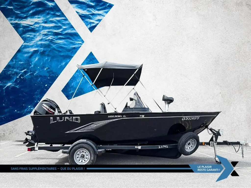 2022 Lund 1650 Rebel XL Mercury 60hp