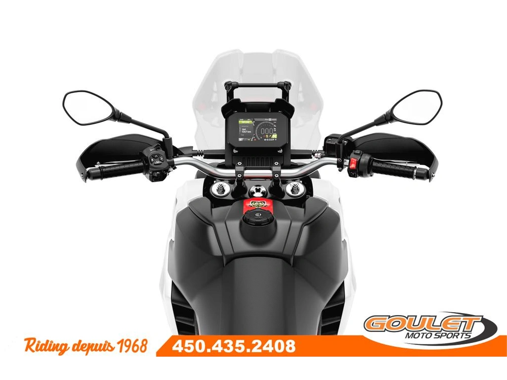 Aprilia Tuareg 660 Hailstrom White 2025 alt