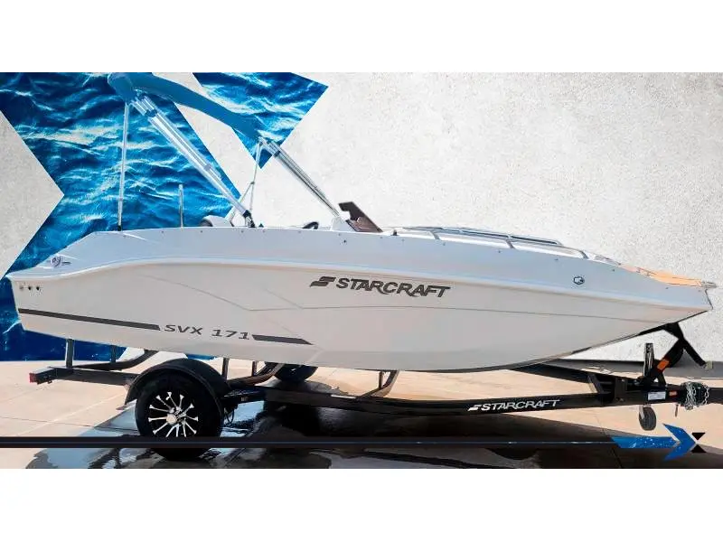 STARCRAFT SVX 171 OB 90HP  deck boat bateau Ponté 2024