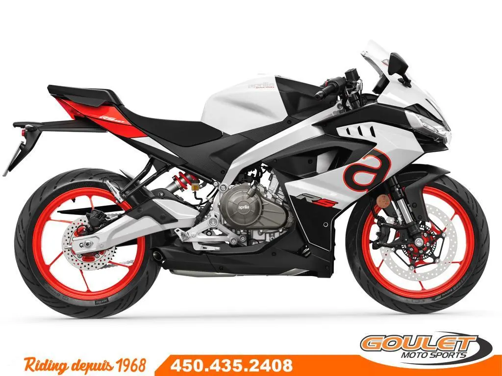 2025 Aprilia RS 457 - OPALESCENT LIGHT