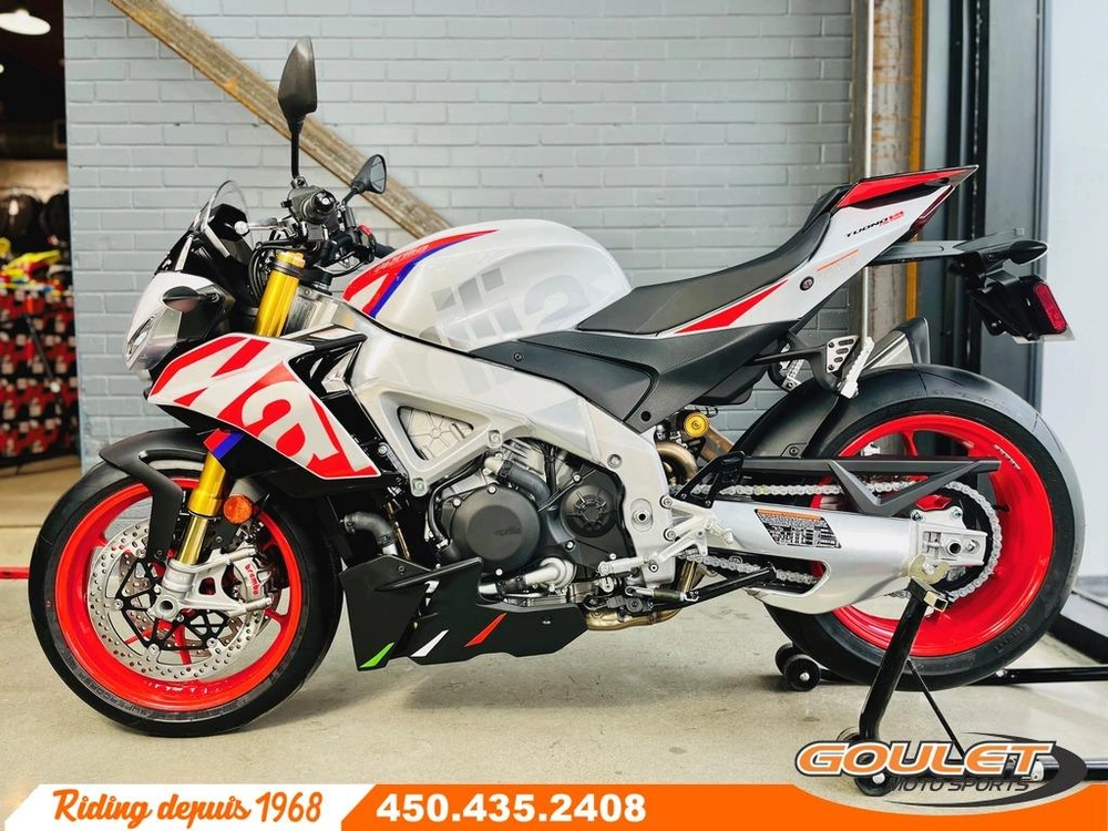 Aprilia Tuono V4 1100 Factory White Speed White Speed 2023 alt