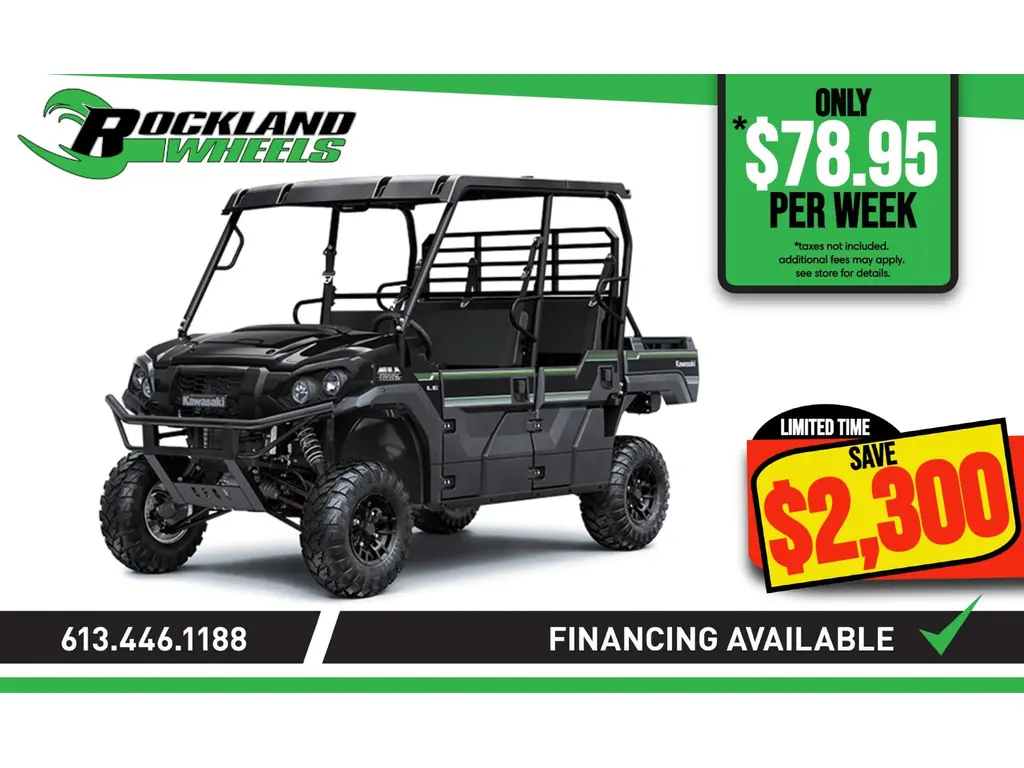 2024 Kawasaki MULE PRO-FXT 1000 LE 