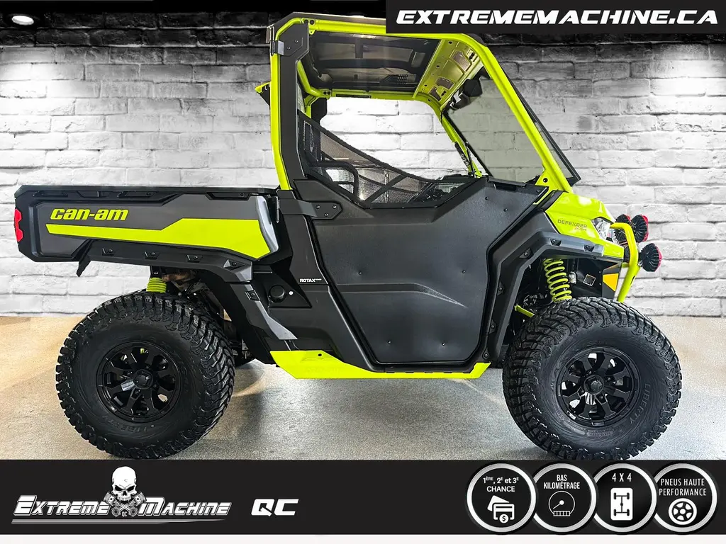 Can-Am DEFENDER HD10 X MR DPS 2021 - IMPECCABLE!!!