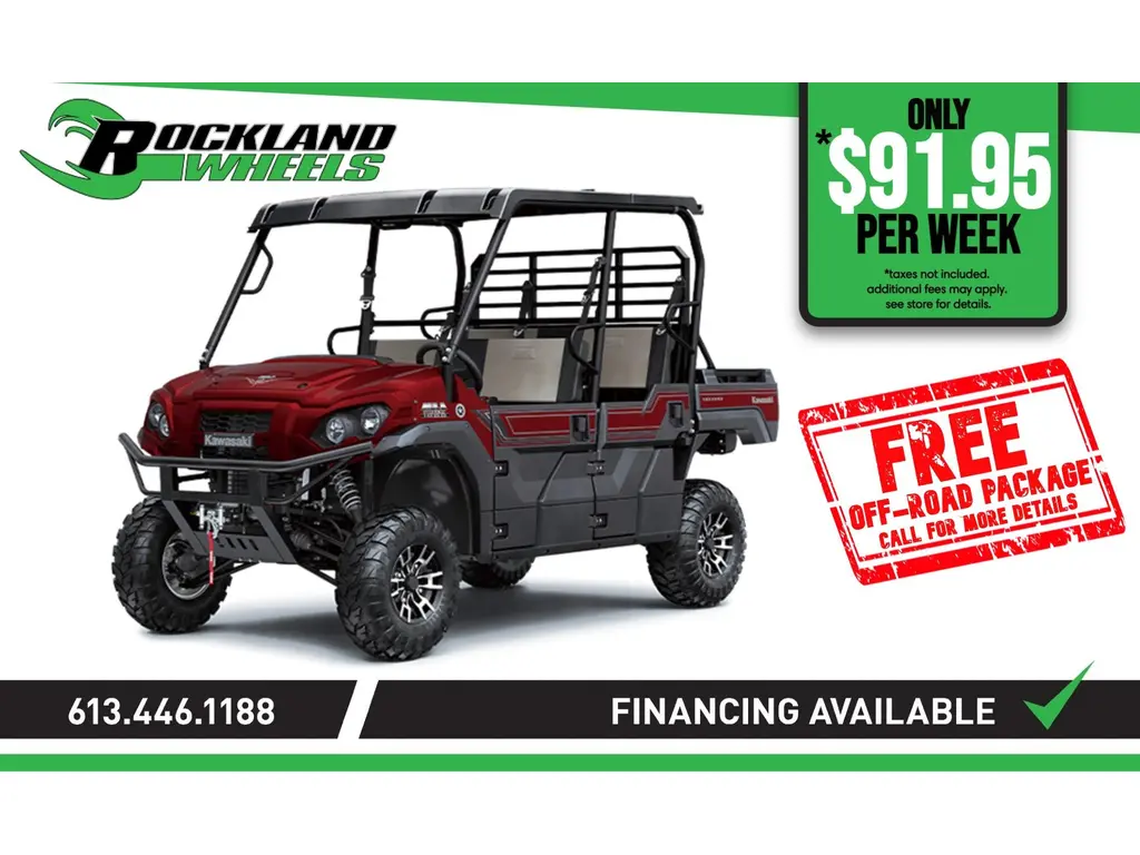 2025 Kawasaki MULE PRO-FXT 1000 LE RANCH EDITION 