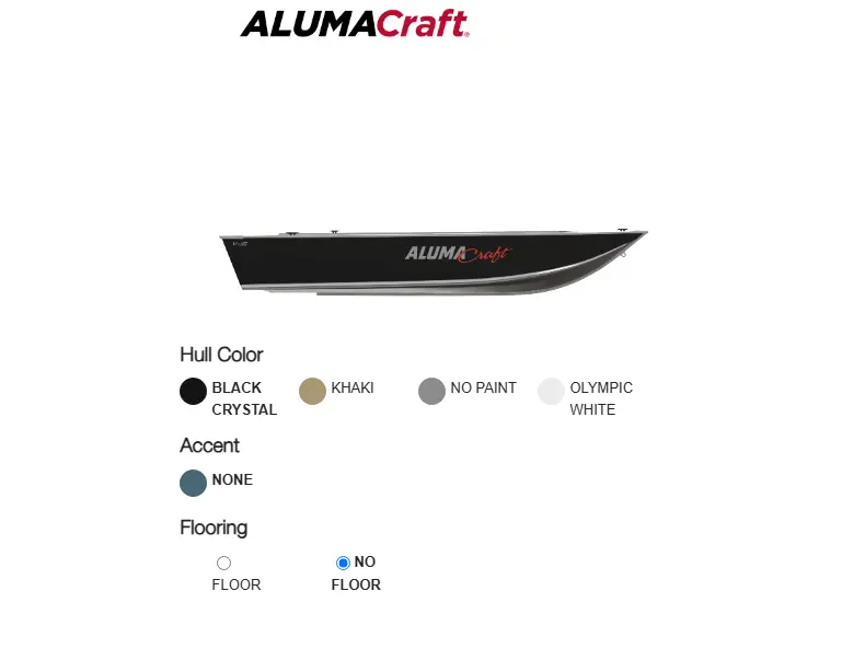 2024 AlumaCraft V14 NO-FLOOR