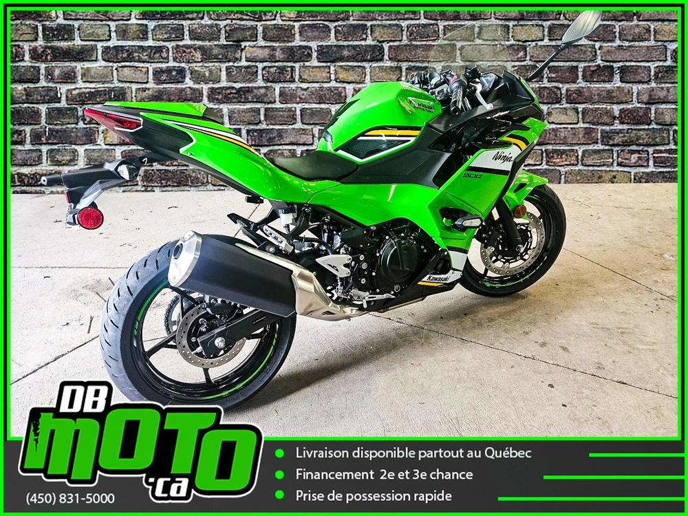 Kawasaki Ninja 500 Se Krt ** Aucun Frais Caché ** 2025 alt
