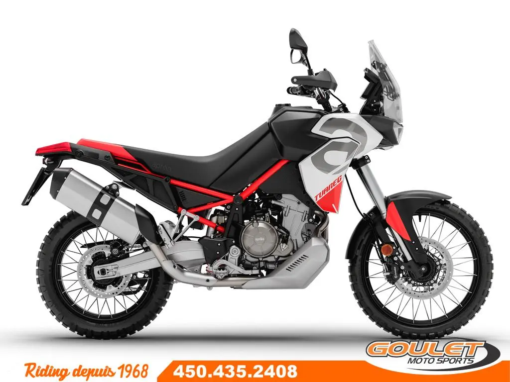2025 Aprilia TUAREG 660 - HAILSTROM WHITE