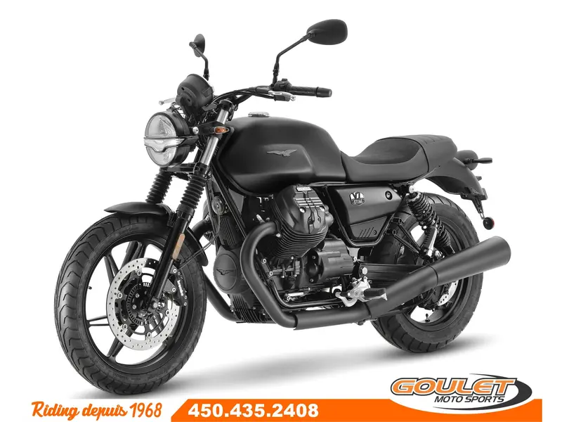 2023 Moto Guzzi V7 STONE NERO RUVIDO