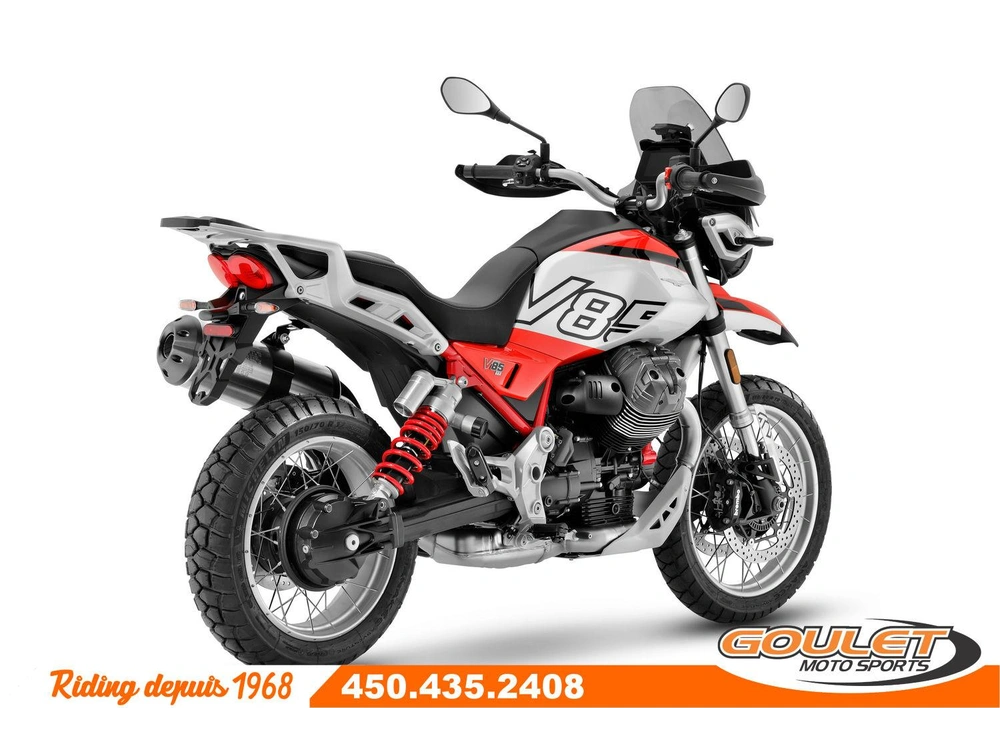 2025 Moto Guzzi V85 Tt Rosso Fuji alt