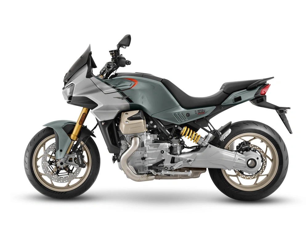 Moto Guzzi V100 Mandello S Pff Verde Ghiaccio 2025 alt