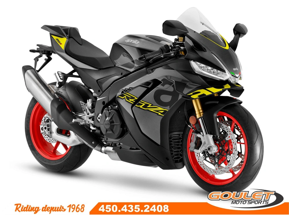 2026 Aprilia Rsv4 1100 Poison Yellow alt