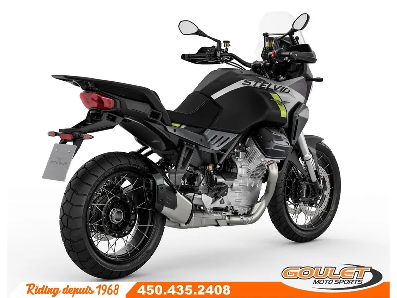 2024 Moto Guzzi STELVIO NERO VULCANO