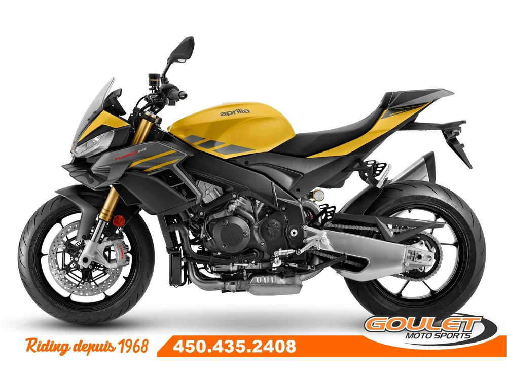 Aprilia Tuono V4 1100 Scorpion Yellow 2025 alt