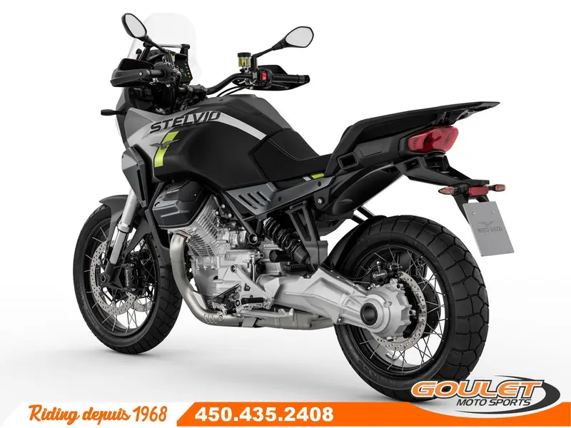 2024 Moto Guzzi STELVIO NERO VULCANO