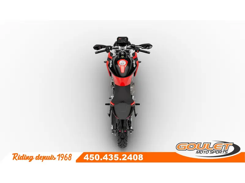 2025 Aprilia TUONO 457 PIRANHA RED
