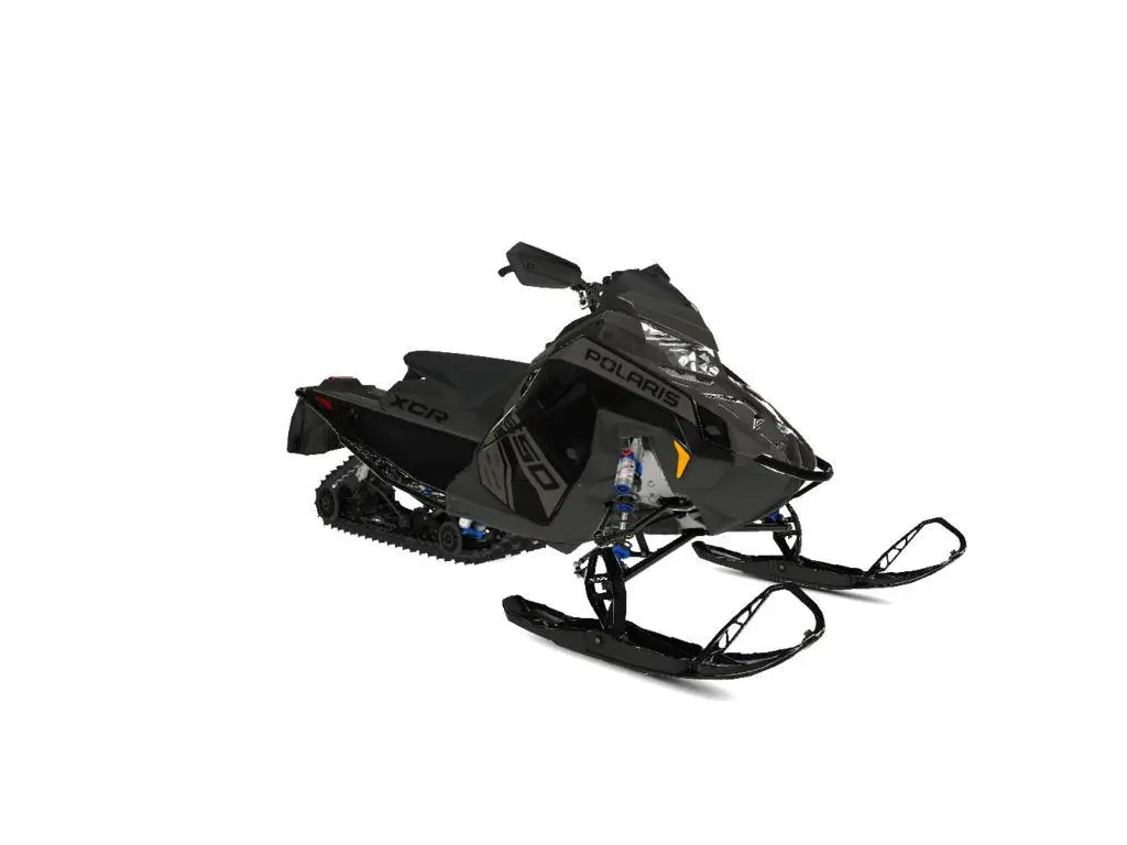 2025 Polaris 650 Indy XCR 136 Shadow Gray / Gloss Black 
