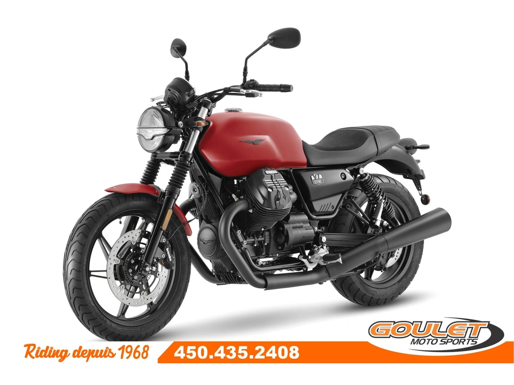 Moto Guzzi V7 Stone Rosso Rovente 2023 alt