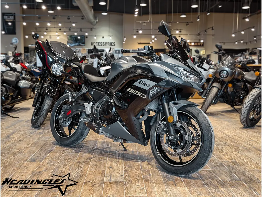 2024 Kawasaki Ninja 650 // Metallic Matte Dark Gray/Metallic Spark Black/Metallic Flat Spark Black