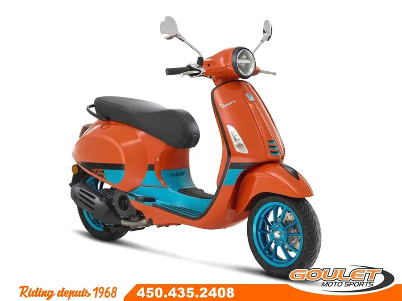 2023 Vespa Primavera 50 COLOR VIBE ROSSO