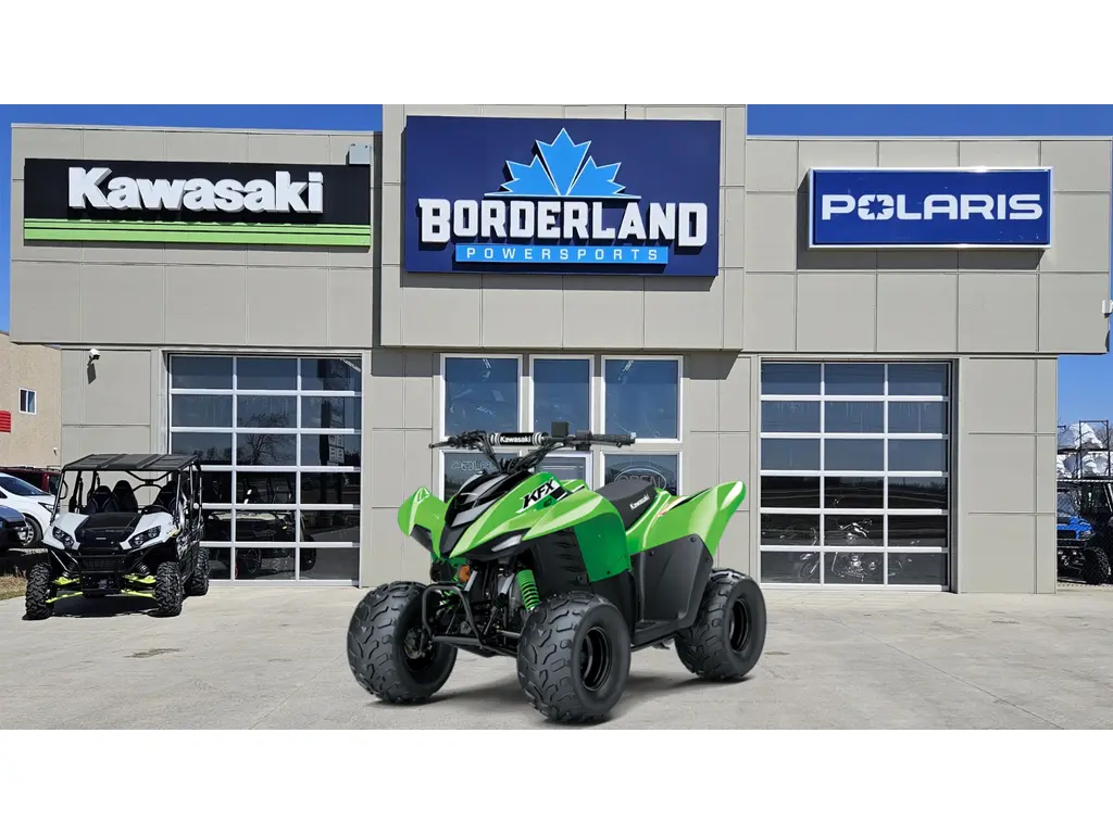 2025 Kawasaki KFX® 50-LIME GREEN